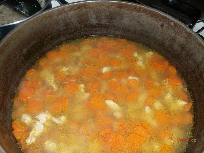 Dušená mrkev s kuřecím masem - fotografie 4