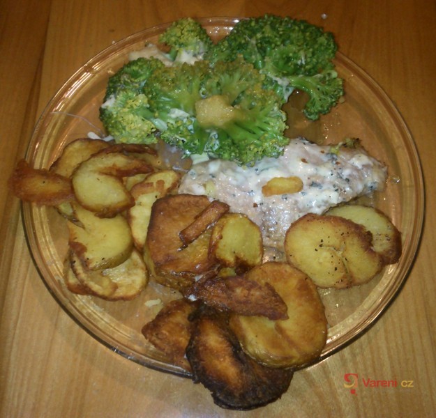 Kotlety zapečené s brokolicí a nivou - fotografie 2