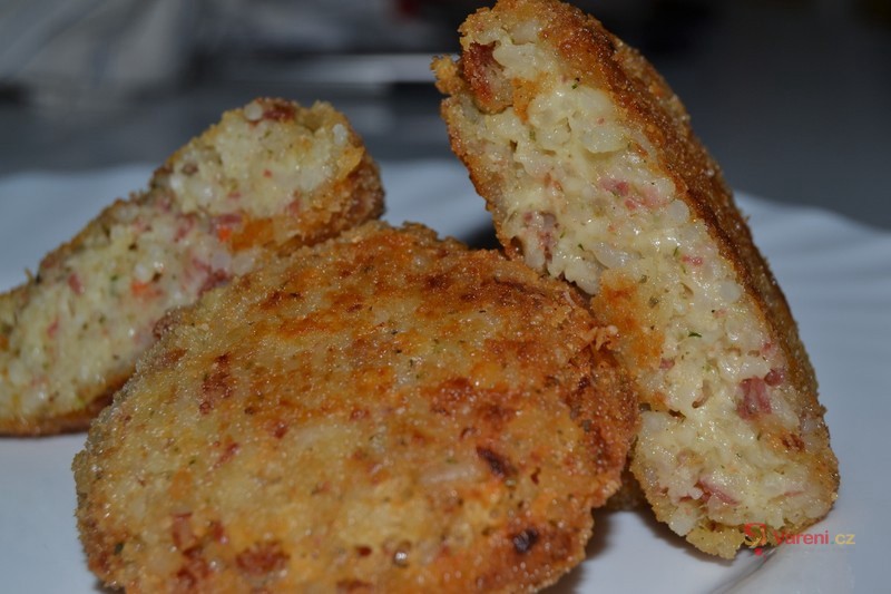 Rýžové placičky s pórkem - fotografie 2