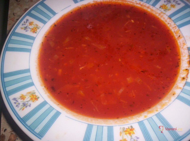 Rajčatová česnečka - fotografie 2