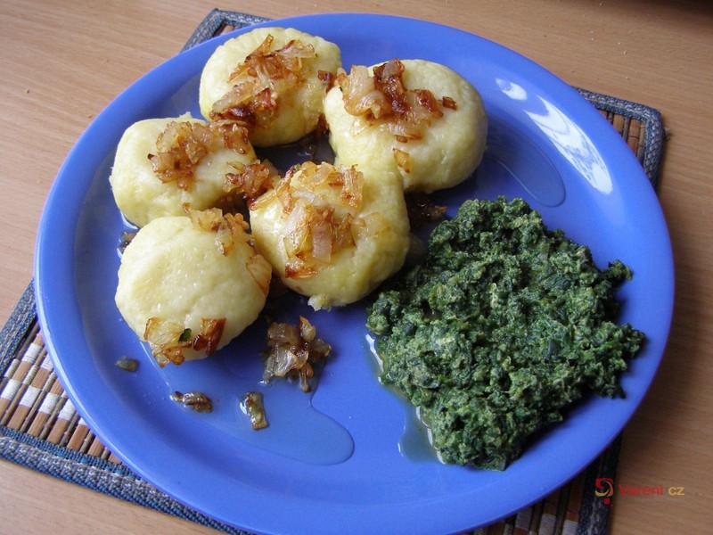 Plněné bramborové knedlíky - fotografie 2