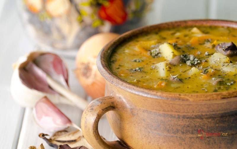 Bramboračka s houbami 2 - fotografie 2