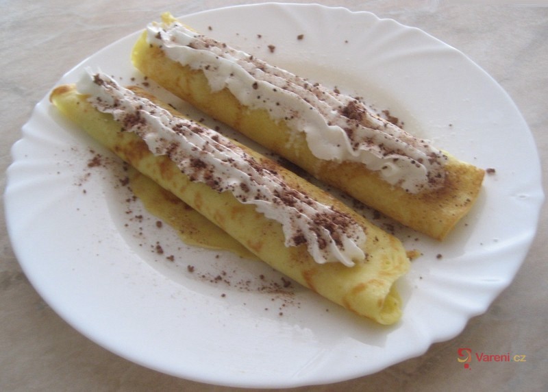 Palačinky s čokoládovým krémem - fotografie 2