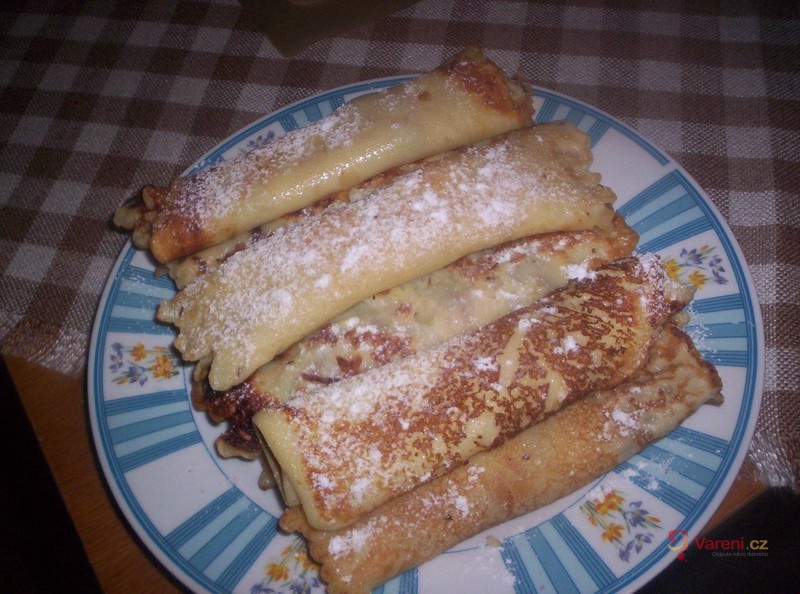 Palačinky s marmeládou či tvarohem - fotografie 3