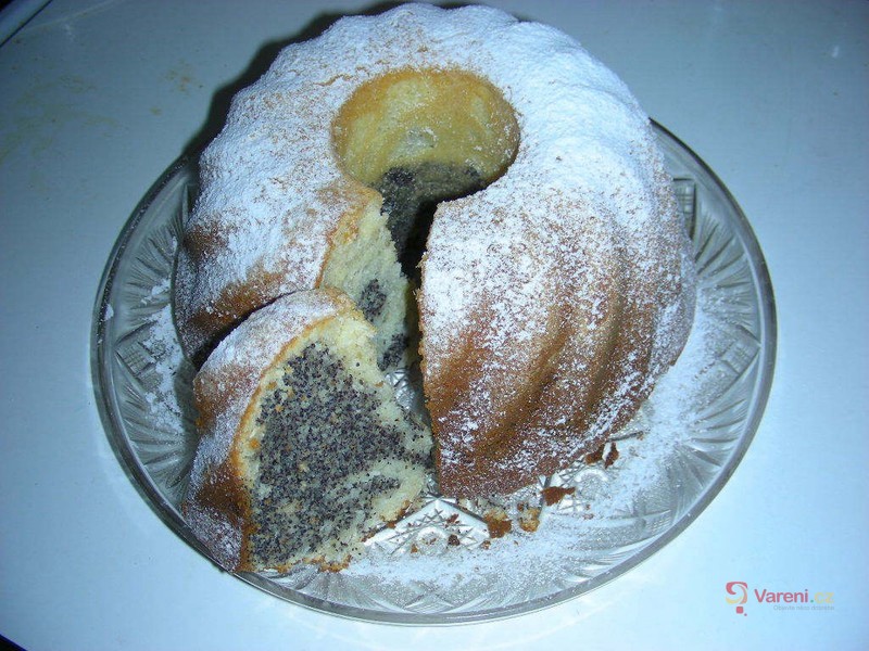 Makovo-kokosová bábovka - fotografie 2