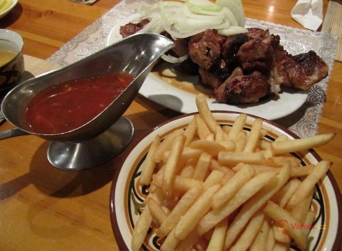 Šašlik z vepřového masa - fotografie 2