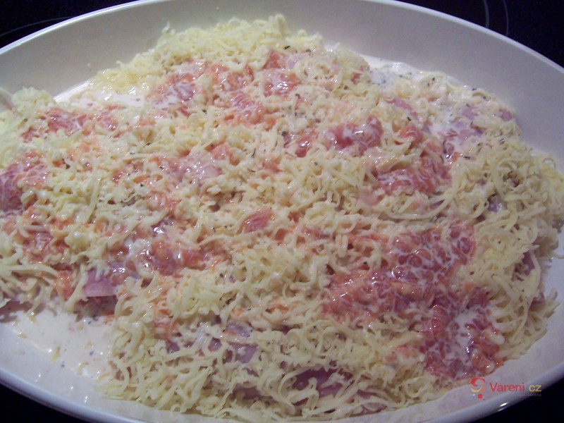 Zapečené šunkové rolky - fotografie 3