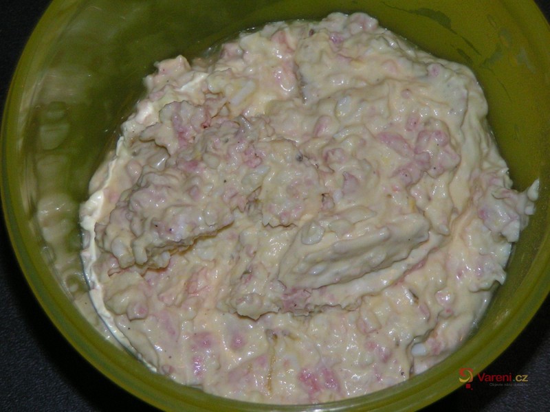 Tvarohová pomazánka s vejci - fotografie 2