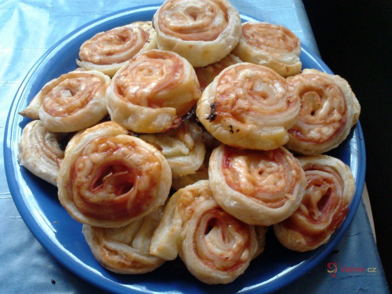 Pizza šneci - fotografie 2