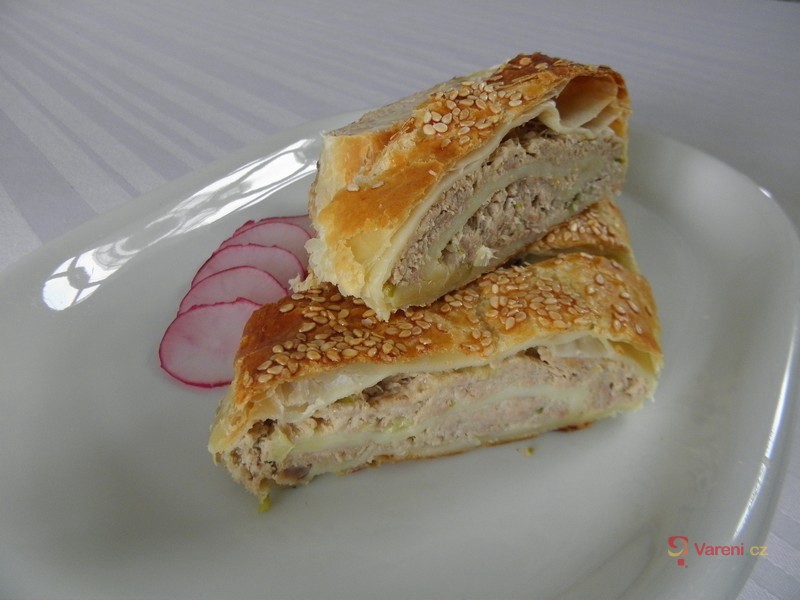 Závin s tuňákovou náplní - fotografie 3