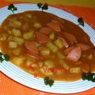 Smetanový buřtguláš - fotografie 2