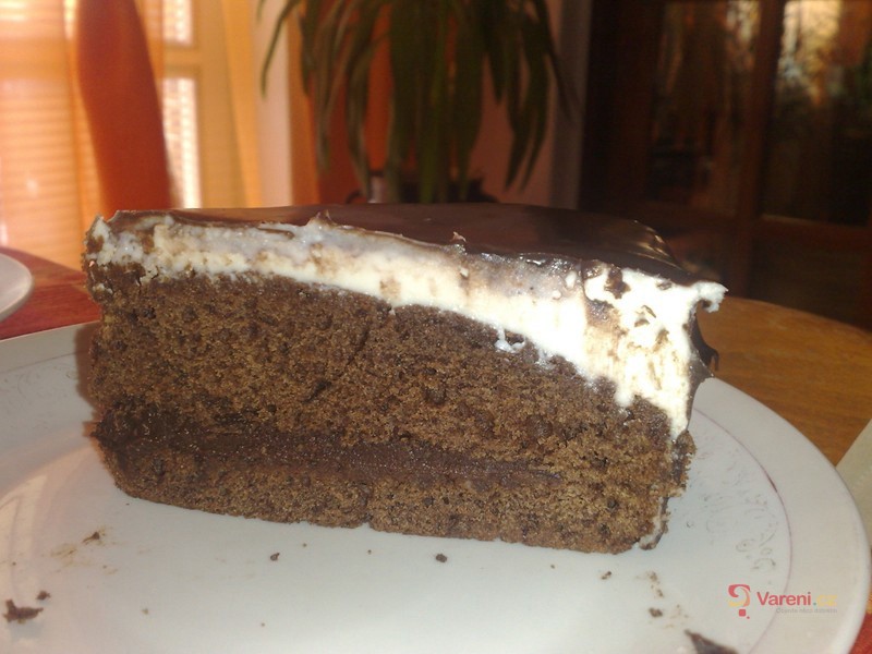 Čokoládový dort s cappuccinem - fotografie 2