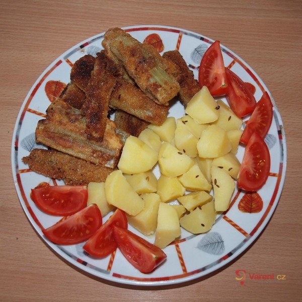 Smažený řapíkatý celer - fotografie 2