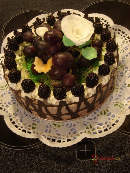 Pařížský dort s ovocem - fotografie 5