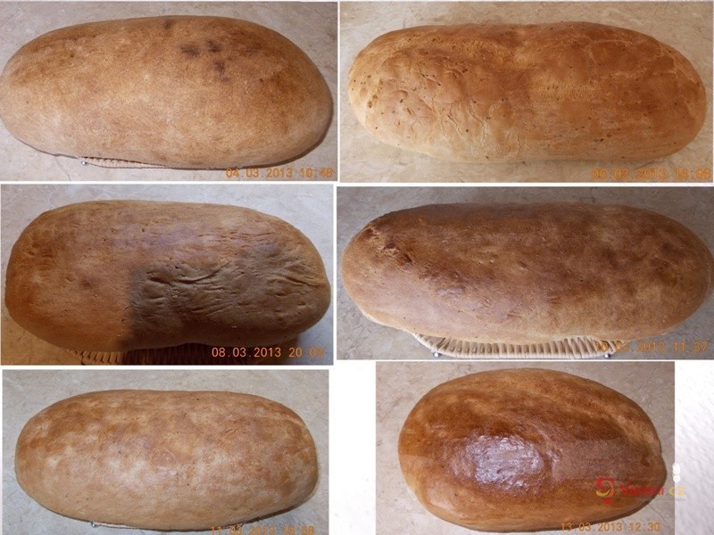 Kmínový chléb z těsta z domácí pekárny - fotografie 4