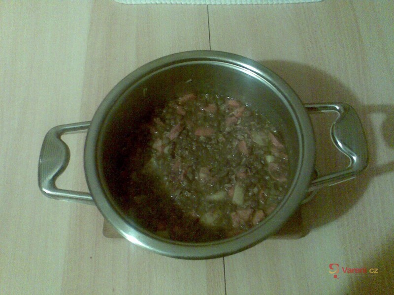 Čočková polévka od maminky - fotografie 2