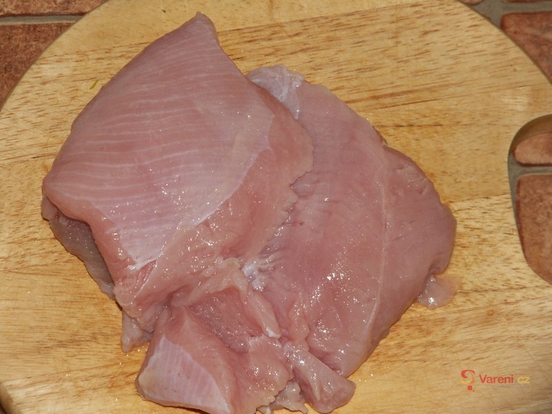 Krůtí prsa s houbami - fotografie 3