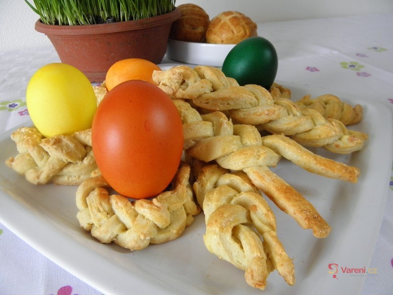 Velikonoční sýrové pečivo - fotografie 2
