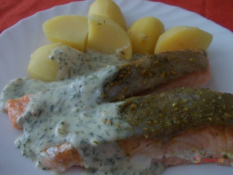 Losos s koprovým přelivem - fotografie 2