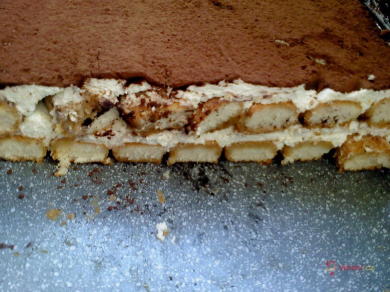 Tiramisu s pomazánkovým máslem - fotografie 3