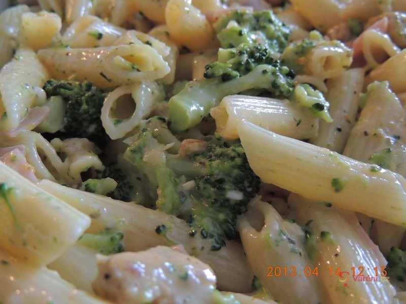 Brokolice s těstovinami - fotografie 5
