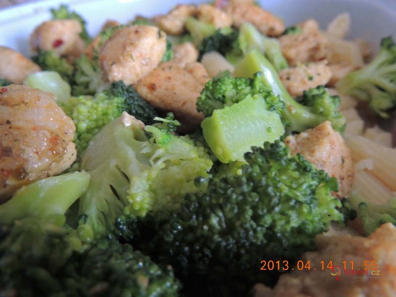 Brokolice s těstovinami - fotografie 4