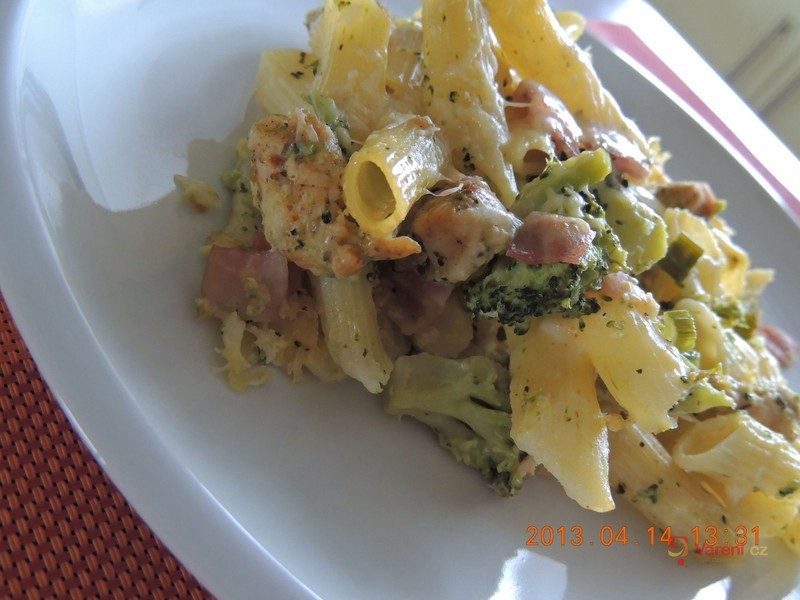 Brokolice s těstovinami - fotografie 3