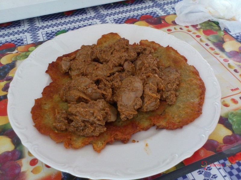 Kuřecí játra po anglicku - fotografie 2