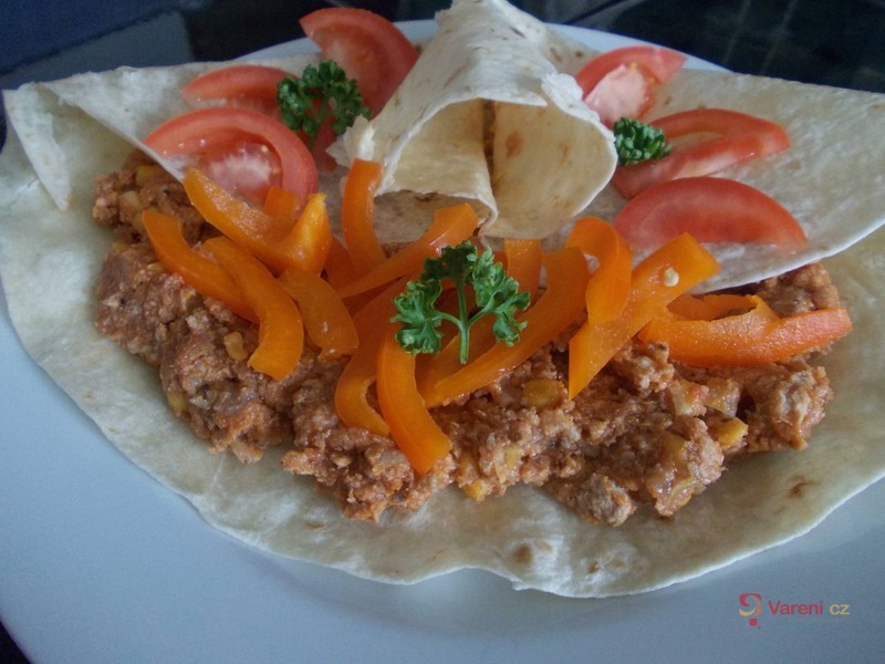 Tortilla s mexickou masovou směsí - fotografie 2