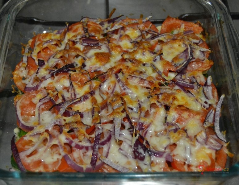 Zapečená růžičková kapusta s rajčaty - fotografie 2