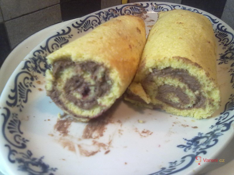 Piškotová roláda 1 - fotografie 2