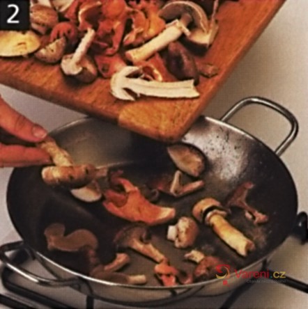 Vepřové na houbách - fotografie 3