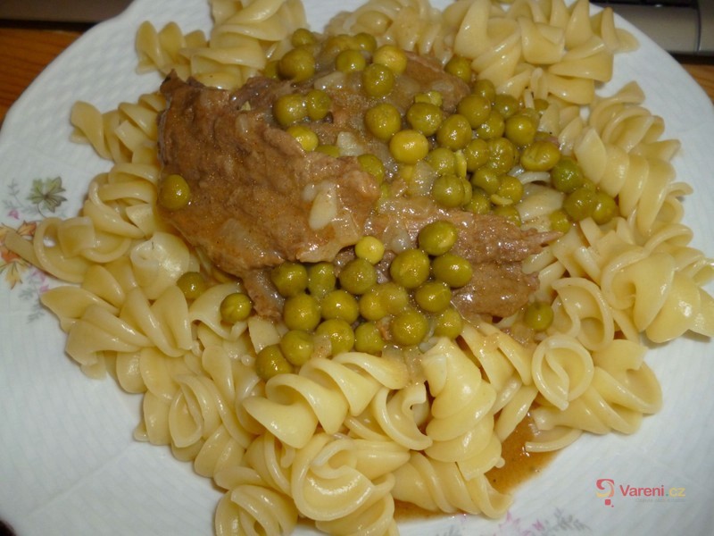 Hovězí na hrášku - fotografie 2