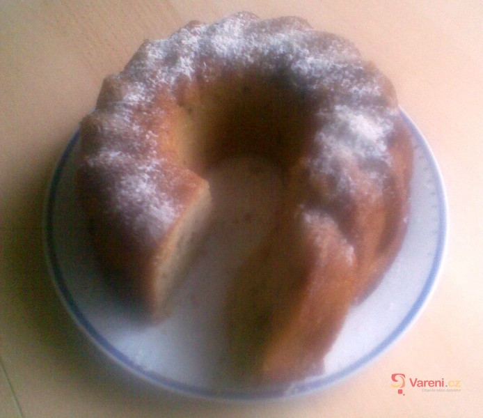 Bábovka s banány v čokoládě - fotografie 3