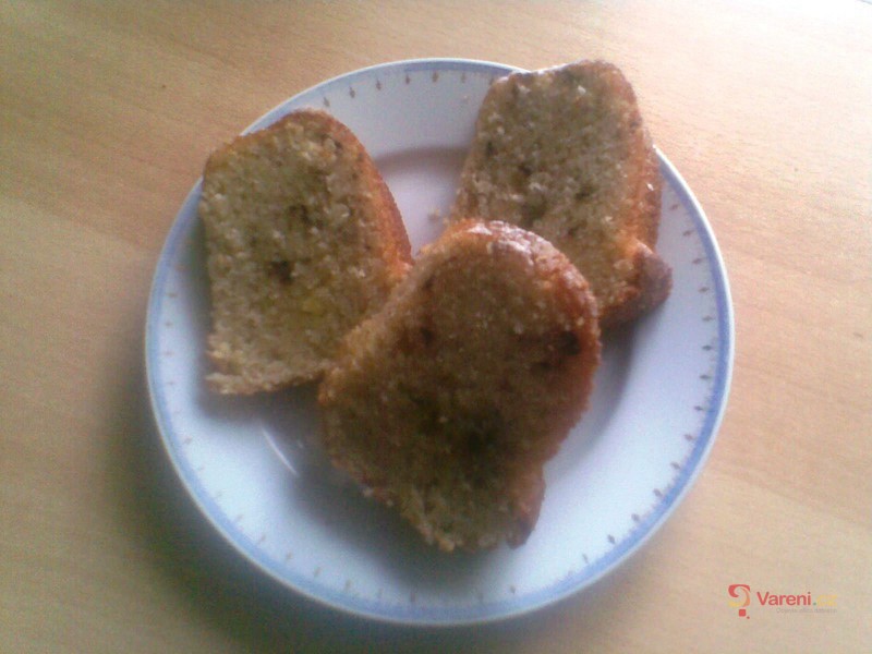 Bábovka s banány v čokoládě - fotografie 2