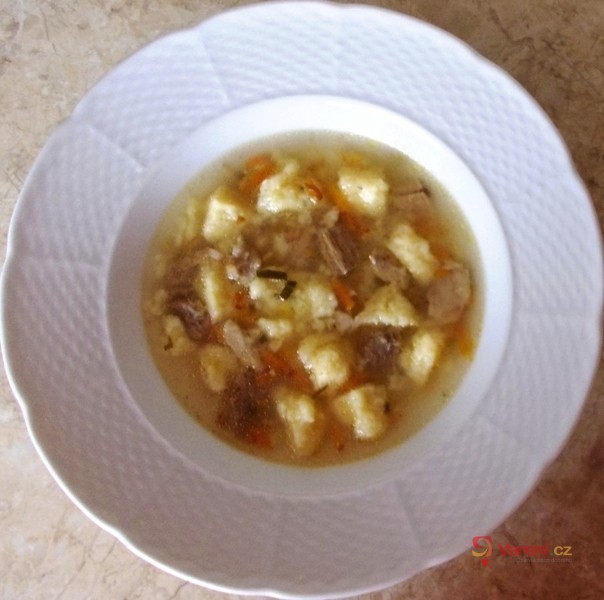 Sýrové noky do polévky - fotografie 2