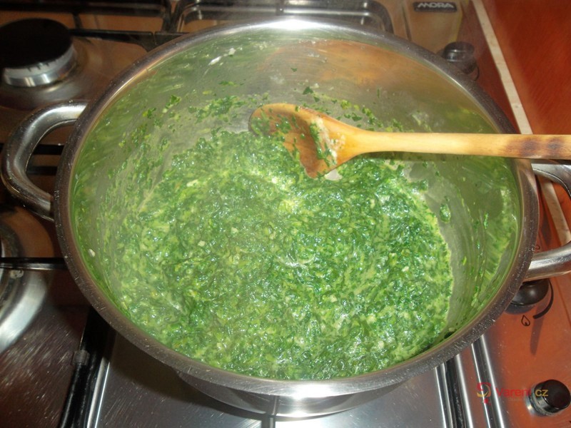 Cannelloni plněné listovým špenátem - fotografie 4