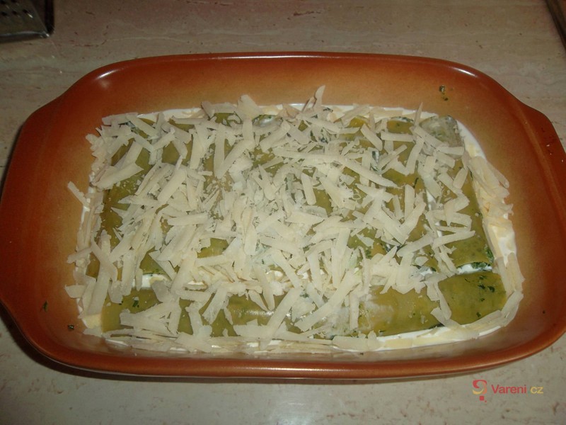 Cannelloni plněné listovým špenátem - fotografie 2