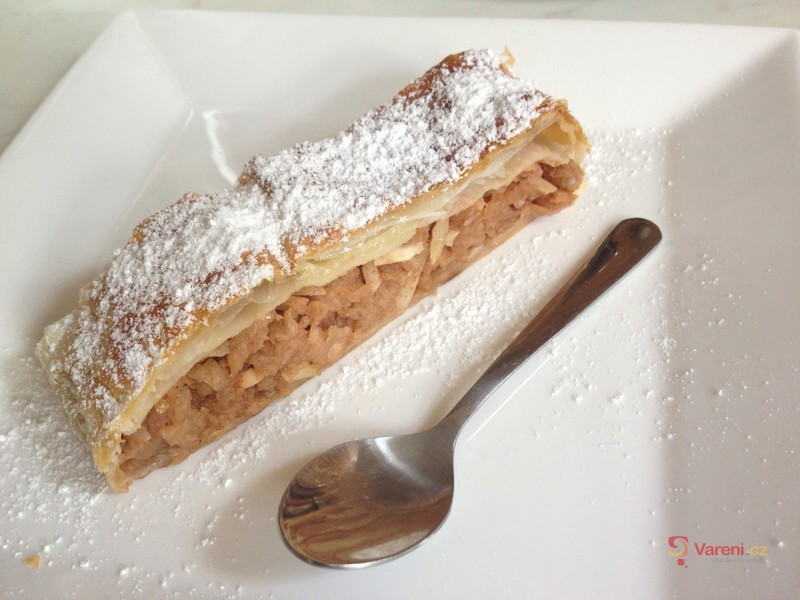 Listový jablkový závin - fotografie 4