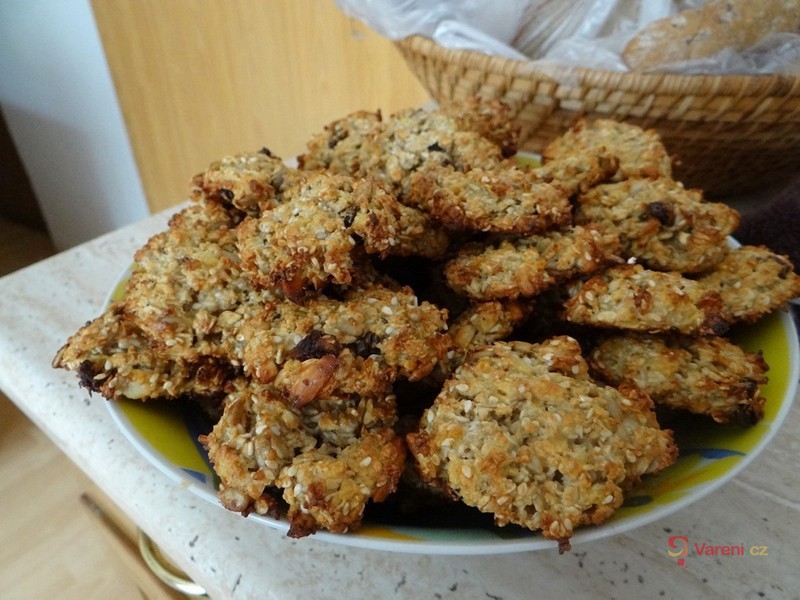 Ovesné sušenky bez másla a mouky - fotografie 3