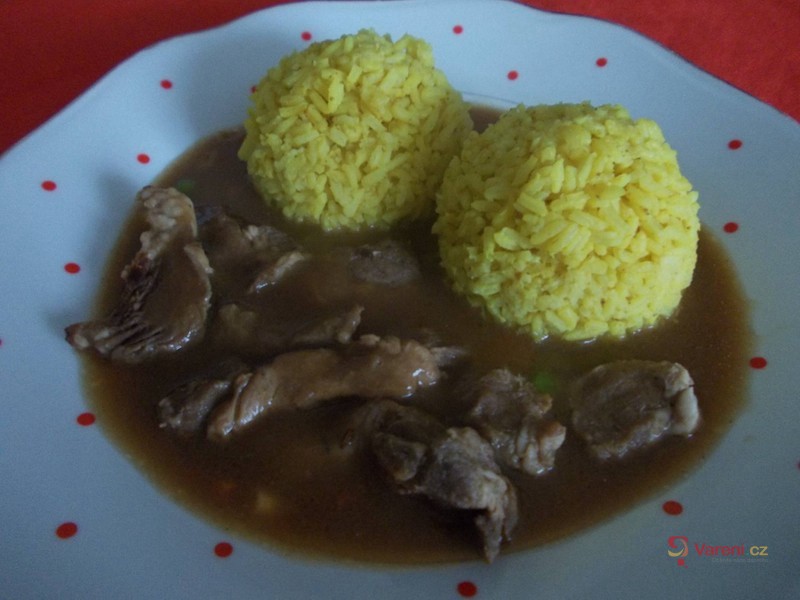 Vepřové nudličky na zelenině  - fotografie 2