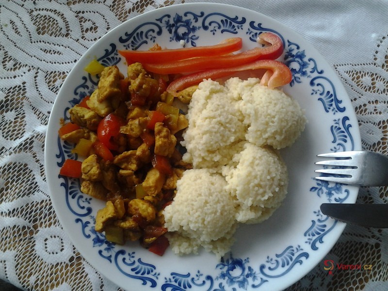 Kuskus s kuřecími prsy - fotografie 2