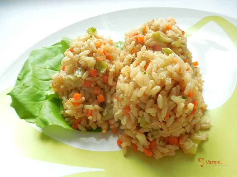 Zeleninové rizoto z hnědé rýže