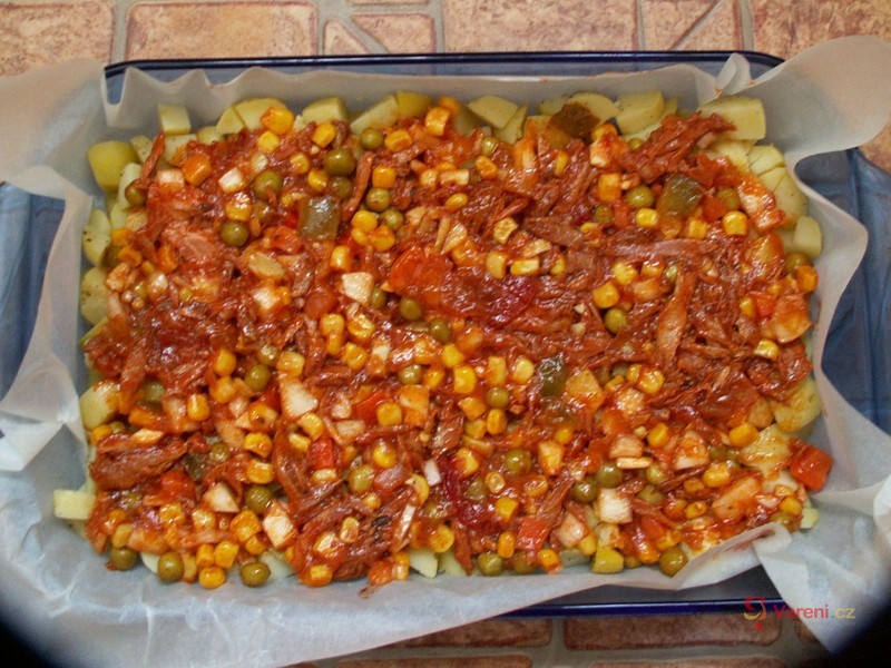 Zapékané brambory se sýrem - fotografie 4