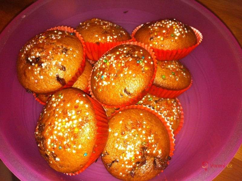 Čokoládové mini muffinky - fotografie 2