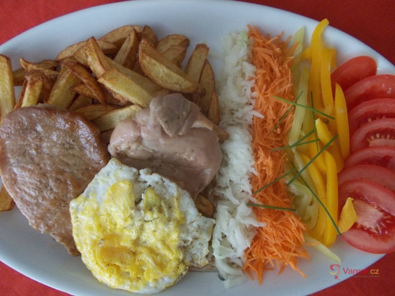 Maso dvou barev s ďábelskou omáčkou - fotografie 3