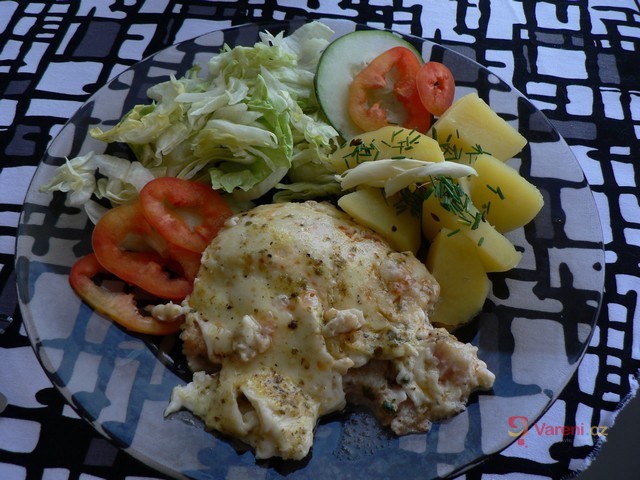 Rybí filé se sýrovým bešamelem - fotografie 2