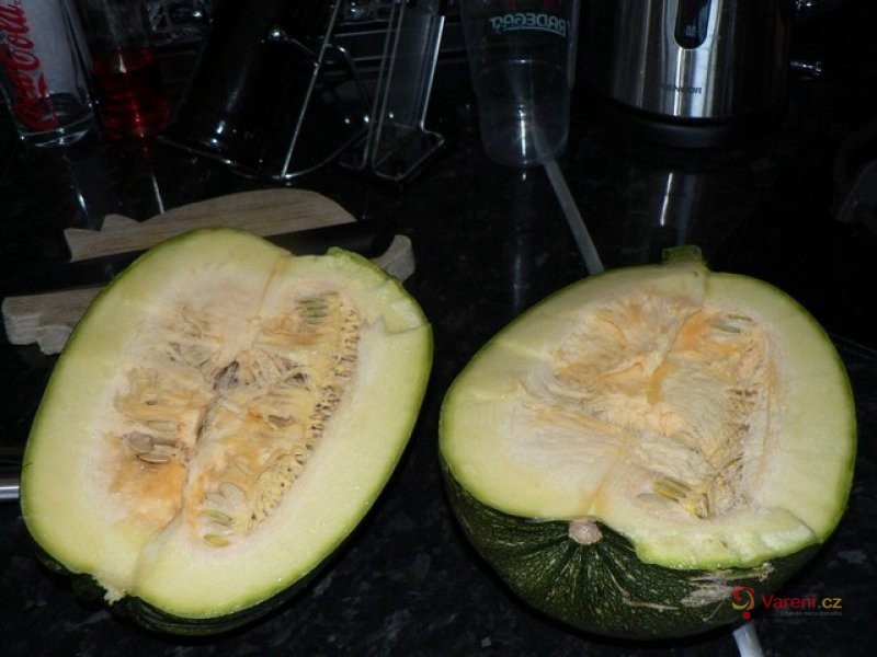 Zapečená dýně s mletým masem a sýrem - fotografie 4