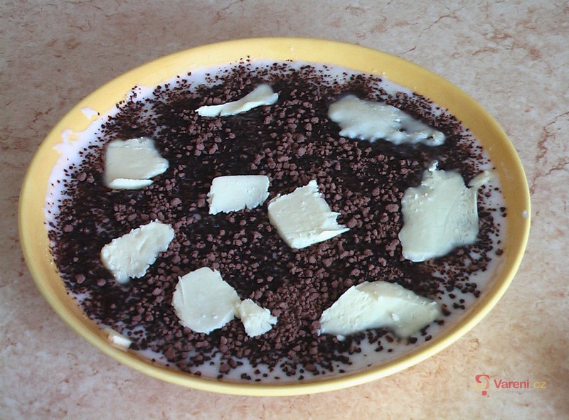 Krupicová kaše s kakaem - fotografie 2