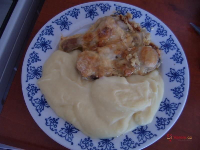 Česnekové kuře se sýrem - fotografie 2